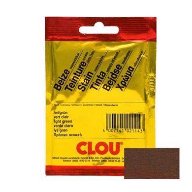 Water Soluble Oxide Powder Wood PaintCLOU Oxide Powder Coating Nr:167 Medium Walnut 5gr