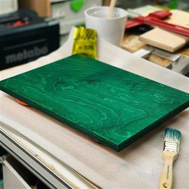 Water Soluble Oxide Powder Wood PaintCLOU Oxide Powder Coating Nr:157 Light Green Oxide 12gr