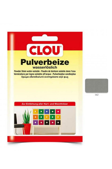 Water Soluble Oxide Powder Wood PaintCLOU Oxide Powder Paint Nr:162 Dark Grey 5gr