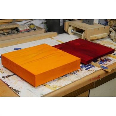 Water Soluble Oxide Powder Wood PaintCLOU Oxide Powder Coating Nr:155 Dark Red 12gr