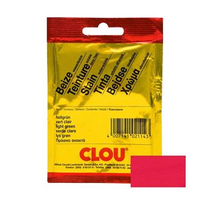 Water Soluble Oxide Powder Wood PaintCLOU Oxide Powder Coating Nr:154 Light Red 12gr