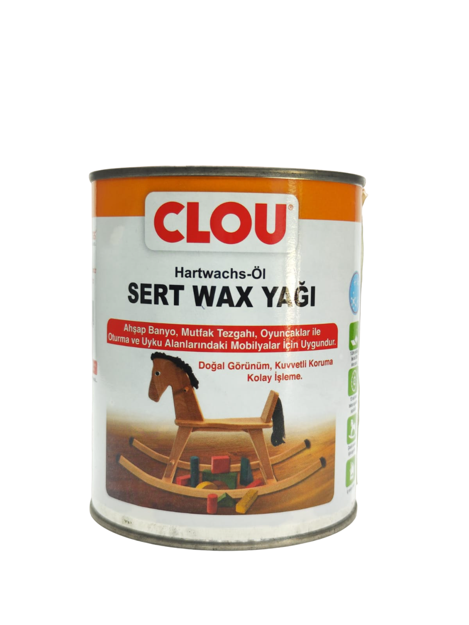 CLOU 30756.00001 Hard Wax Wood Oil Transparent 750ml