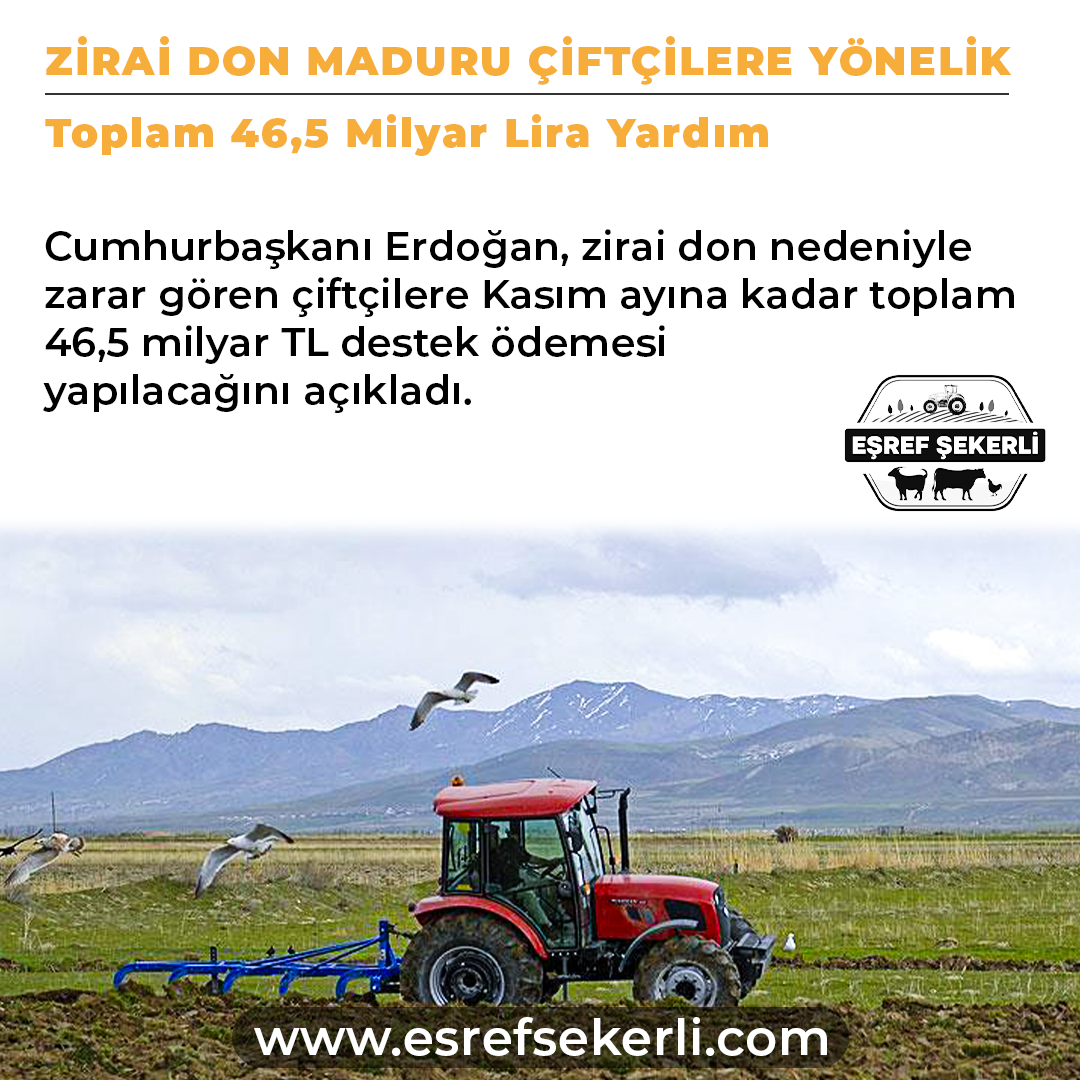 Zirai Don Desteği, Çiftçi Destek Ödemesi, Tarım Haberleri, Erdoğan Açıklama, TARSİM Sigortası, Çiftçi Kayıt Sistemi, Tarım Destek Paketi