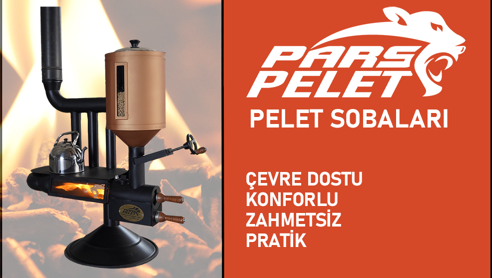 pelet, pelet sobası, paletli soba, dumansız soba, pars pelet sobası