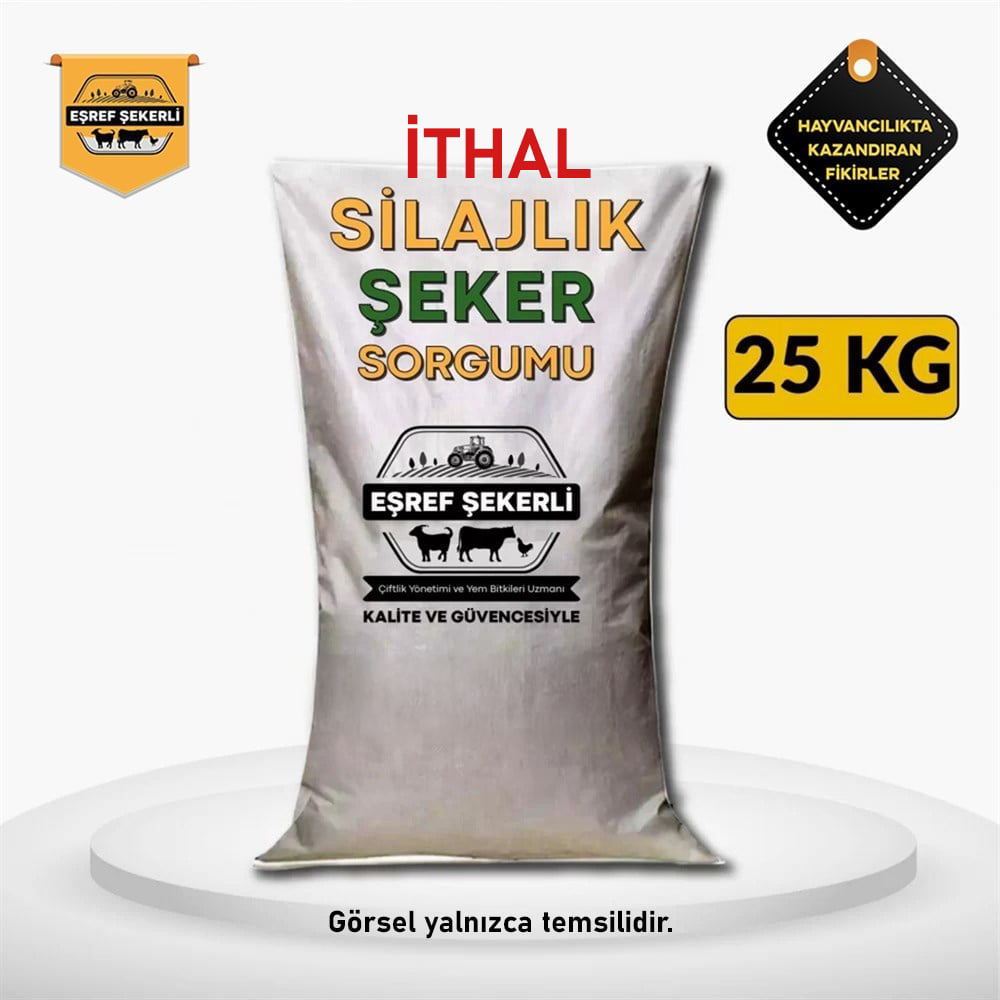 Şeker Sorgumu Tohumu 25 Kg.