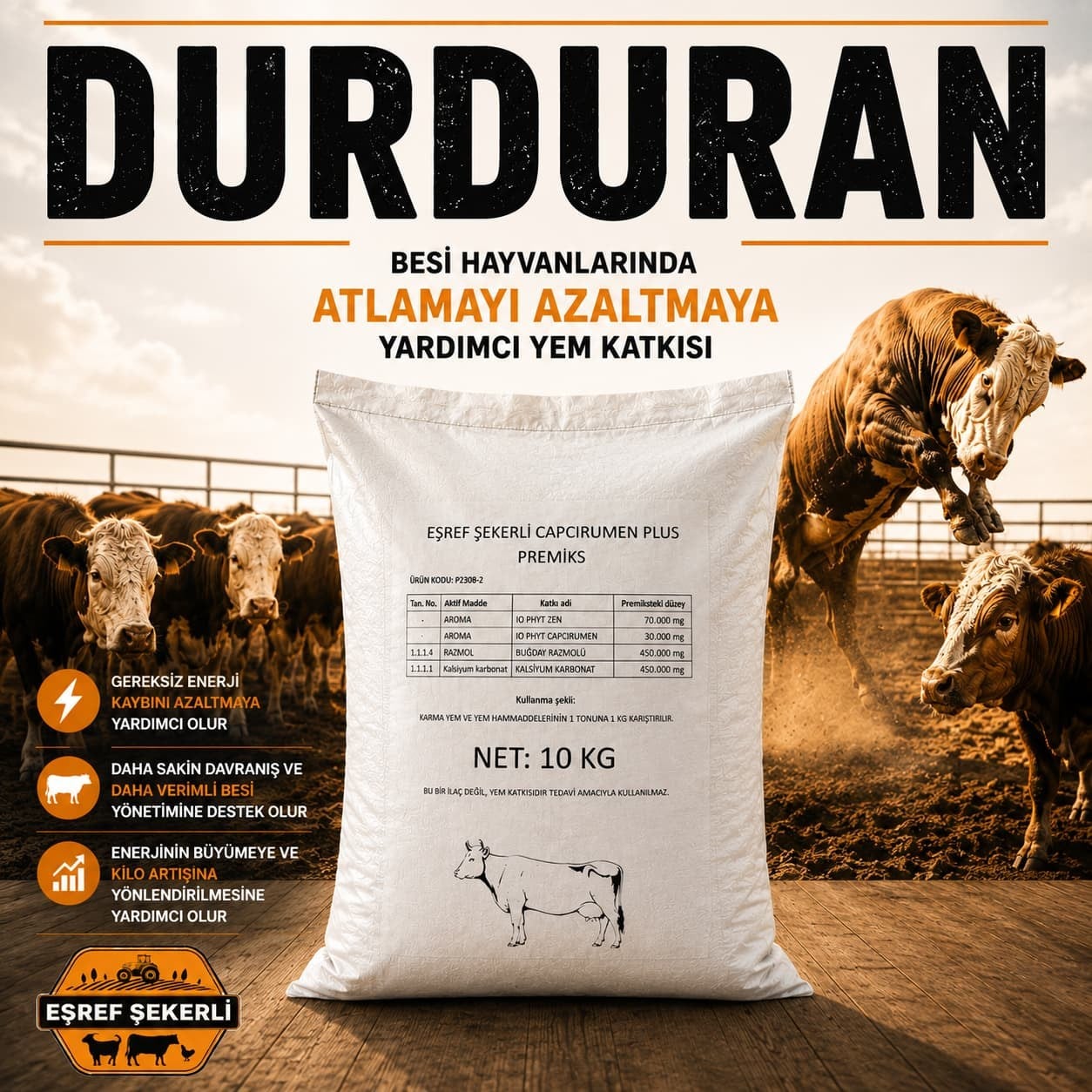 Durduran 10 Kg.