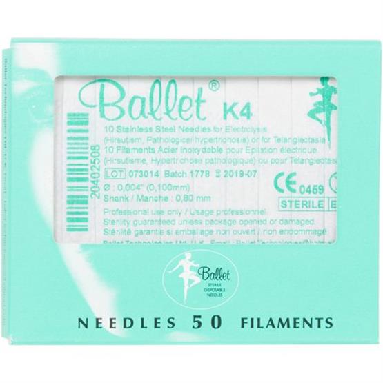 BALLET K4 ÇELİK EPİLASYON İĞNESİ 1 ADET