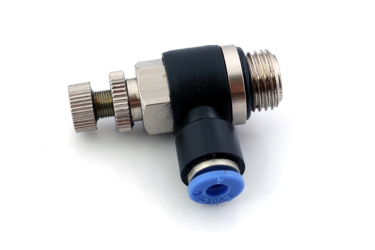 Hava Hortum Hız Ayarlı Dirsek 1/4X4