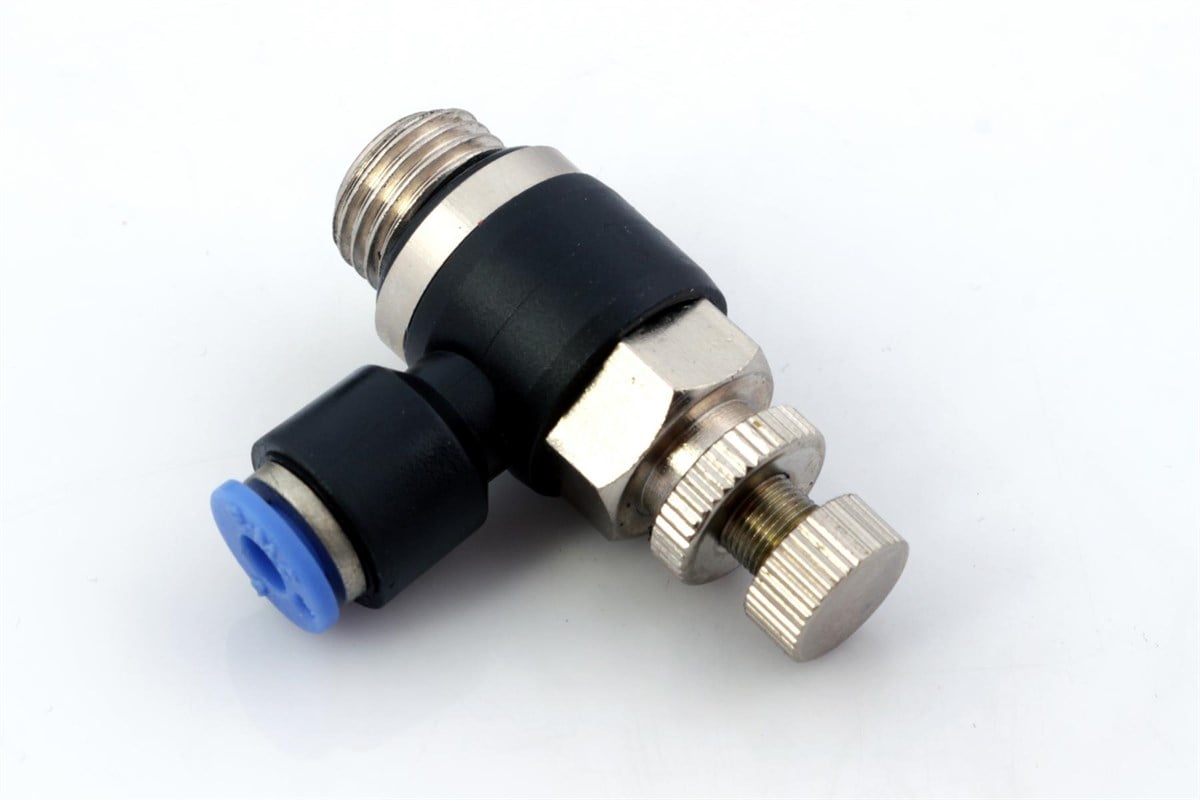 Hava Hortum Hız Ayarlı Dirsek 1/4X4