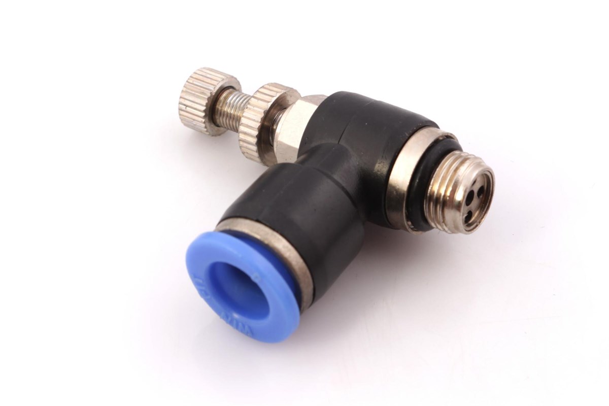 Hava Hortum Hız Ayarlı Dirsek 1/8X8