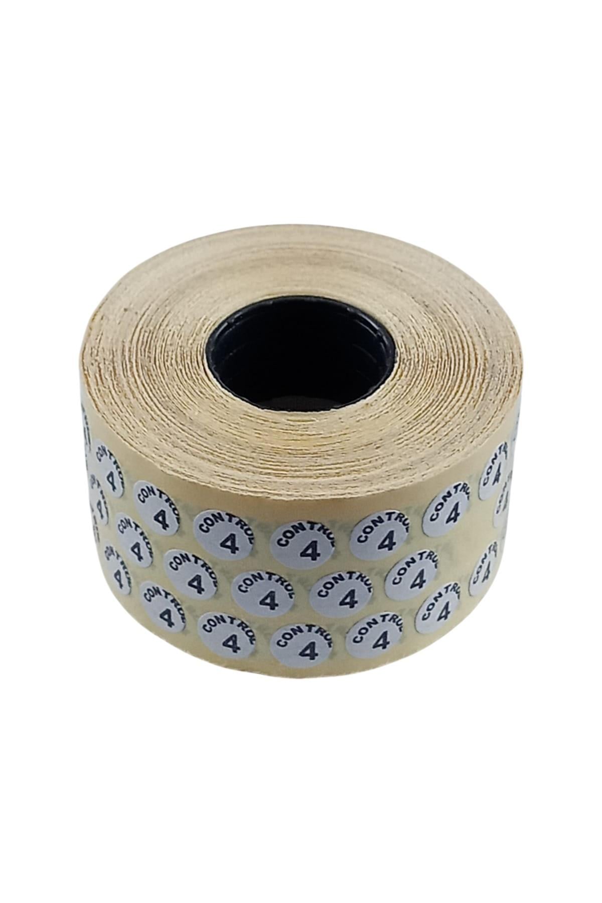 Numaralı Kontrol Etiket 4 No-5000'Lik