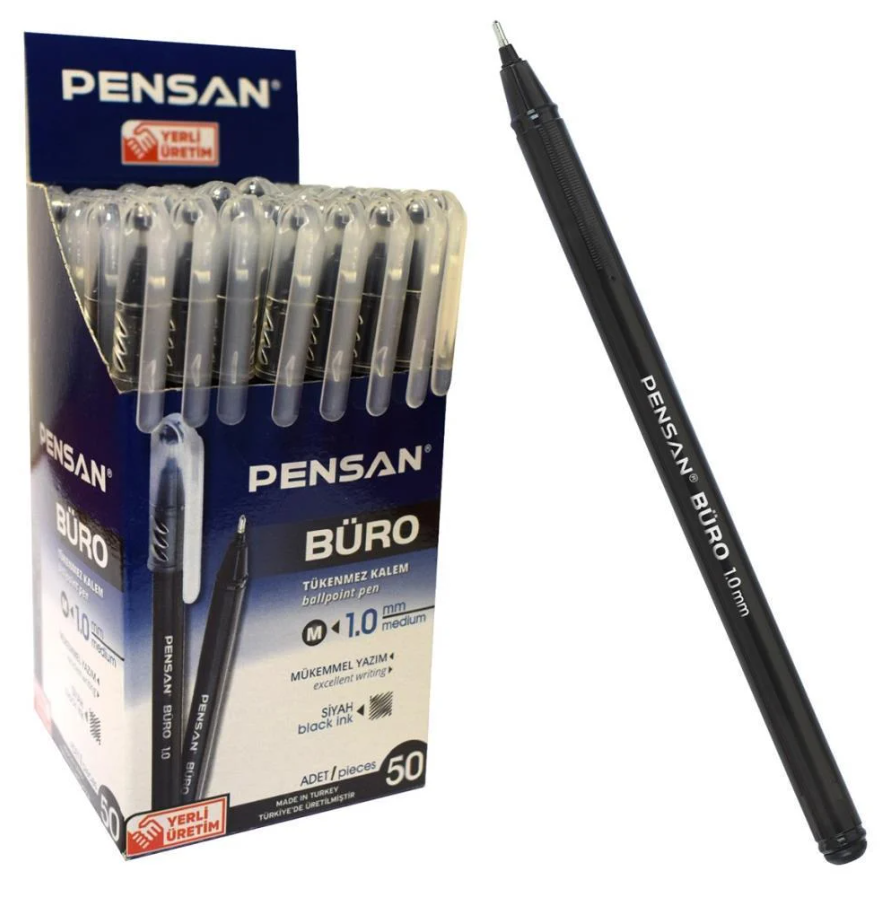 Pensan Tükenmez Kalem-Siyah