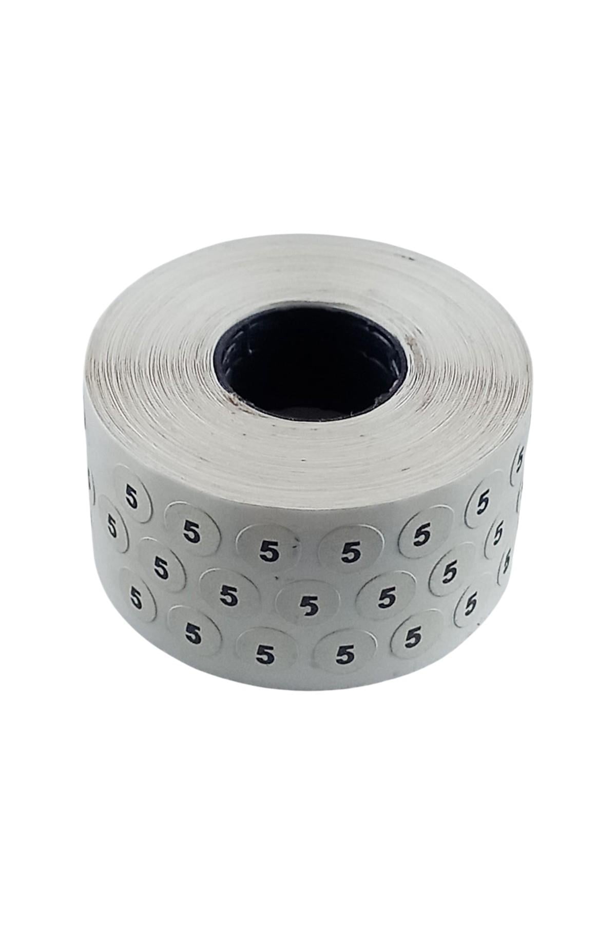 Numaralı Etiket 5 No-5000'Lik