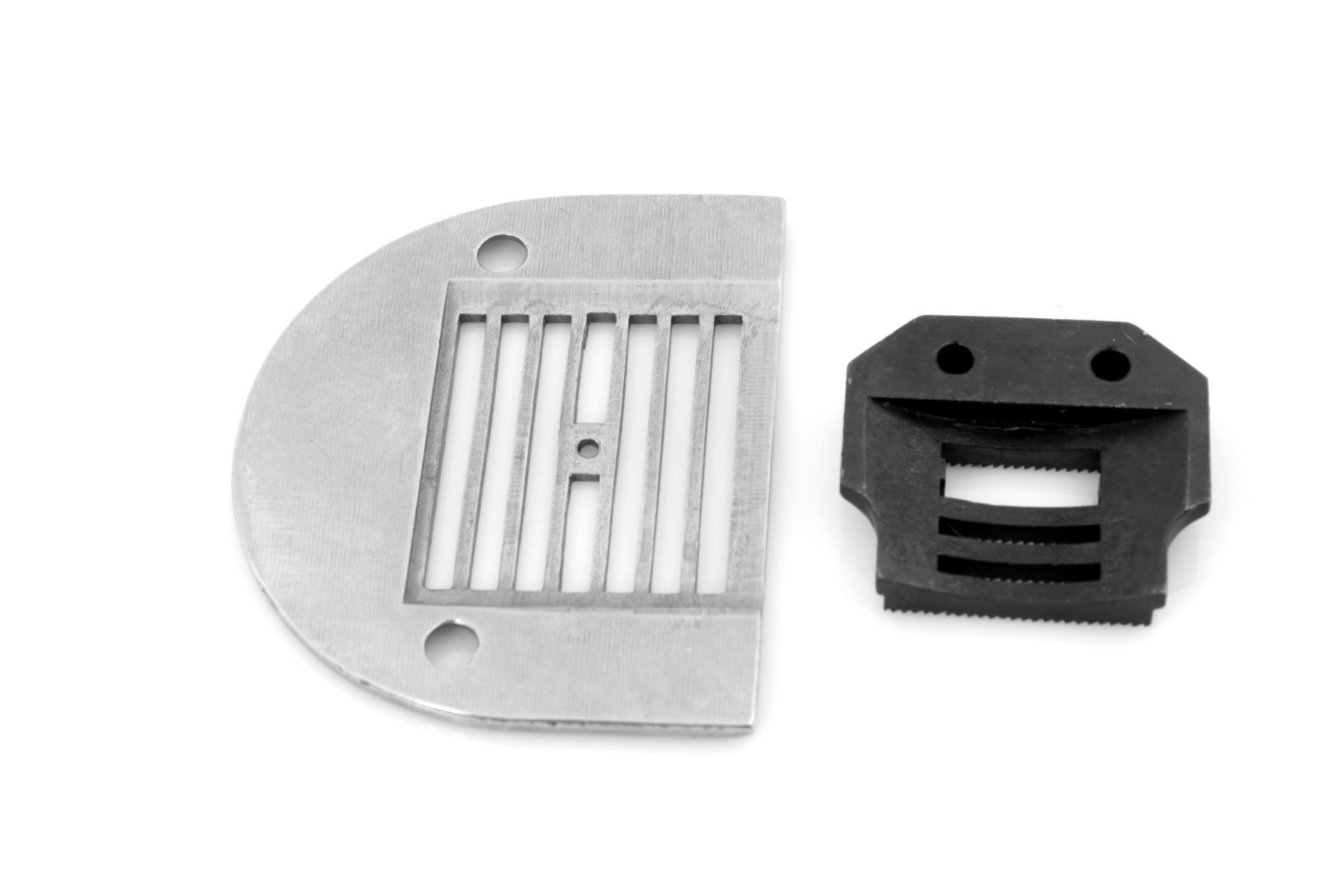 Düz Dikiş Makine 7 Sıralı Gömlek  Dişli Ve Plaka Takım