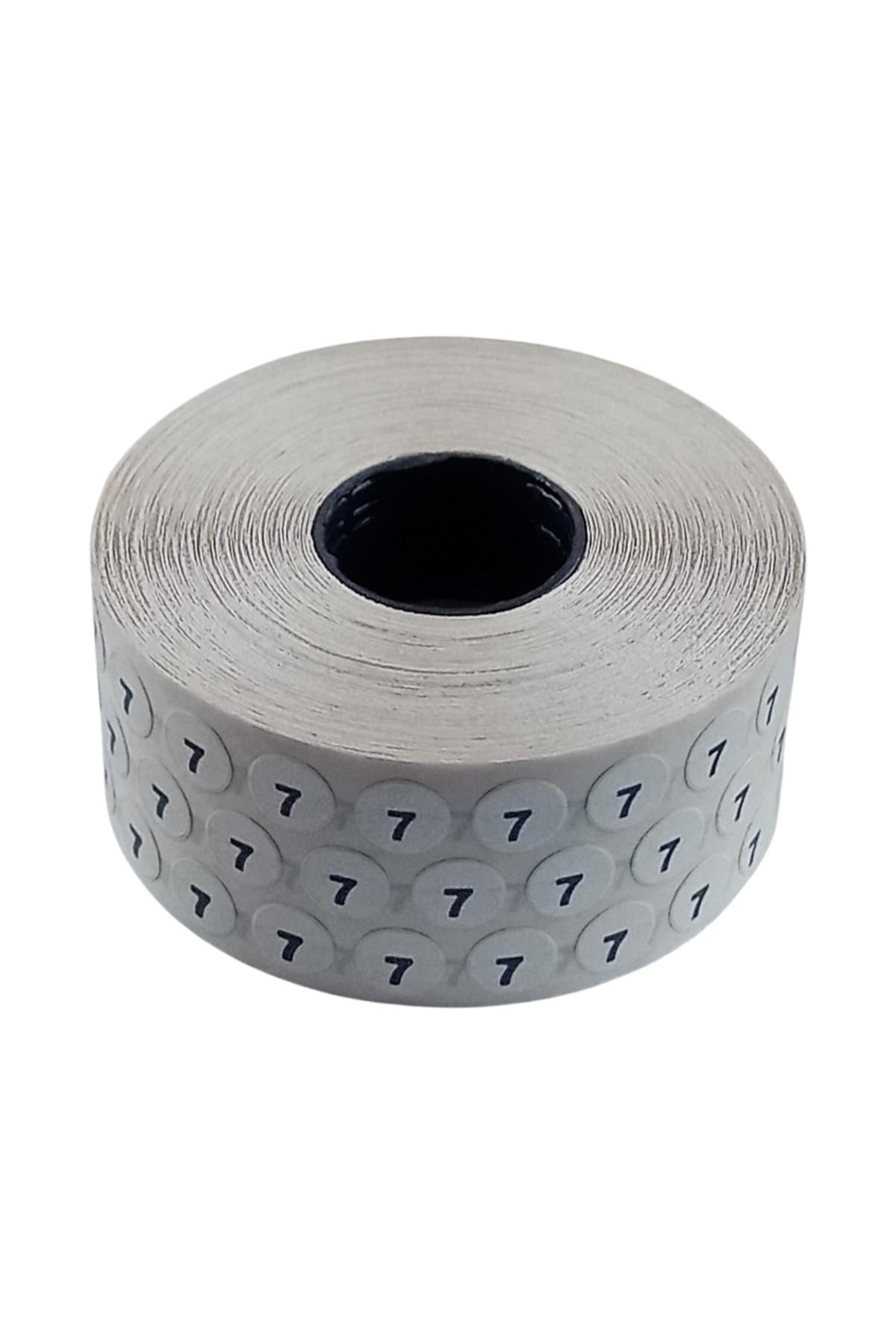 Numaralı Etiket 7 No-5000'Lik