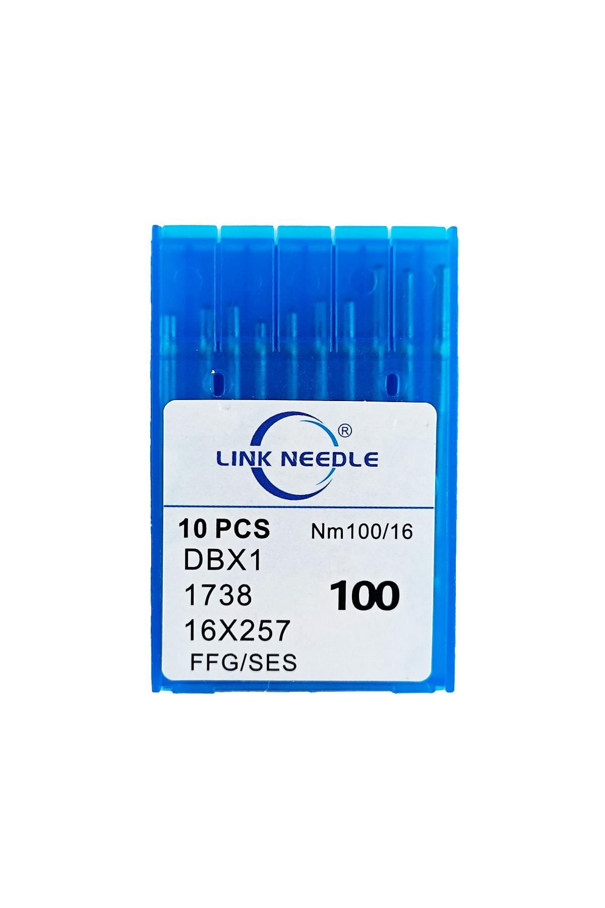 Düz Dikiş İncedip Makine İğnesi-10 Adet | LNK-DBX1-16 | LİNKDüz Dikiş İncedip Makine İğnesi-10 Adet