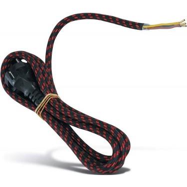 Ütü Elektrik Kablosu Örgülü 3X1--2,5Mt | SYUK3125 | SİLTERÜtü Elektrik Kablosu Örgülü 3X1--2,5Mt