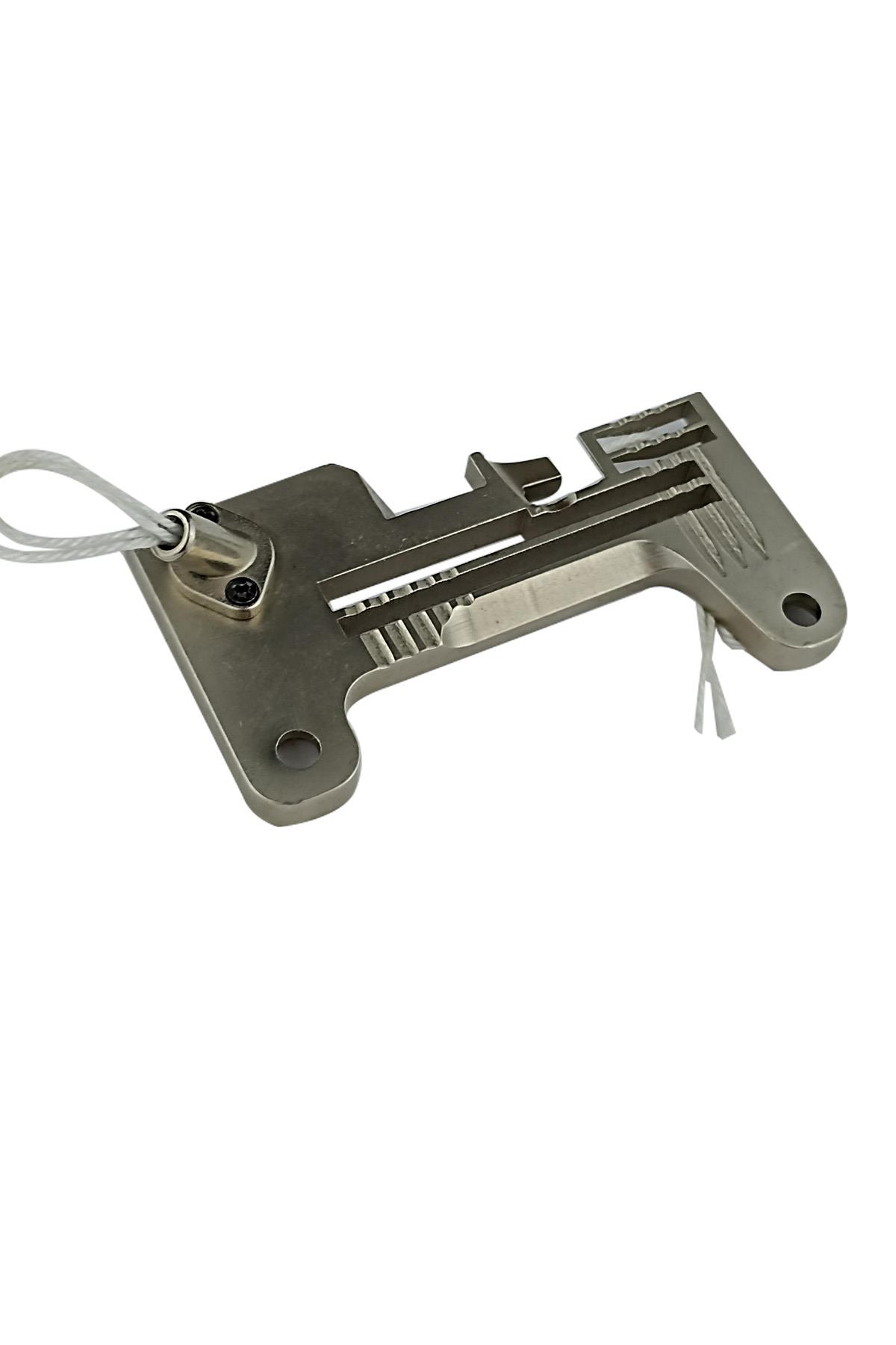 Pegasus EX Overlok 4 İplik Long Havalı Kıstırma Plaka