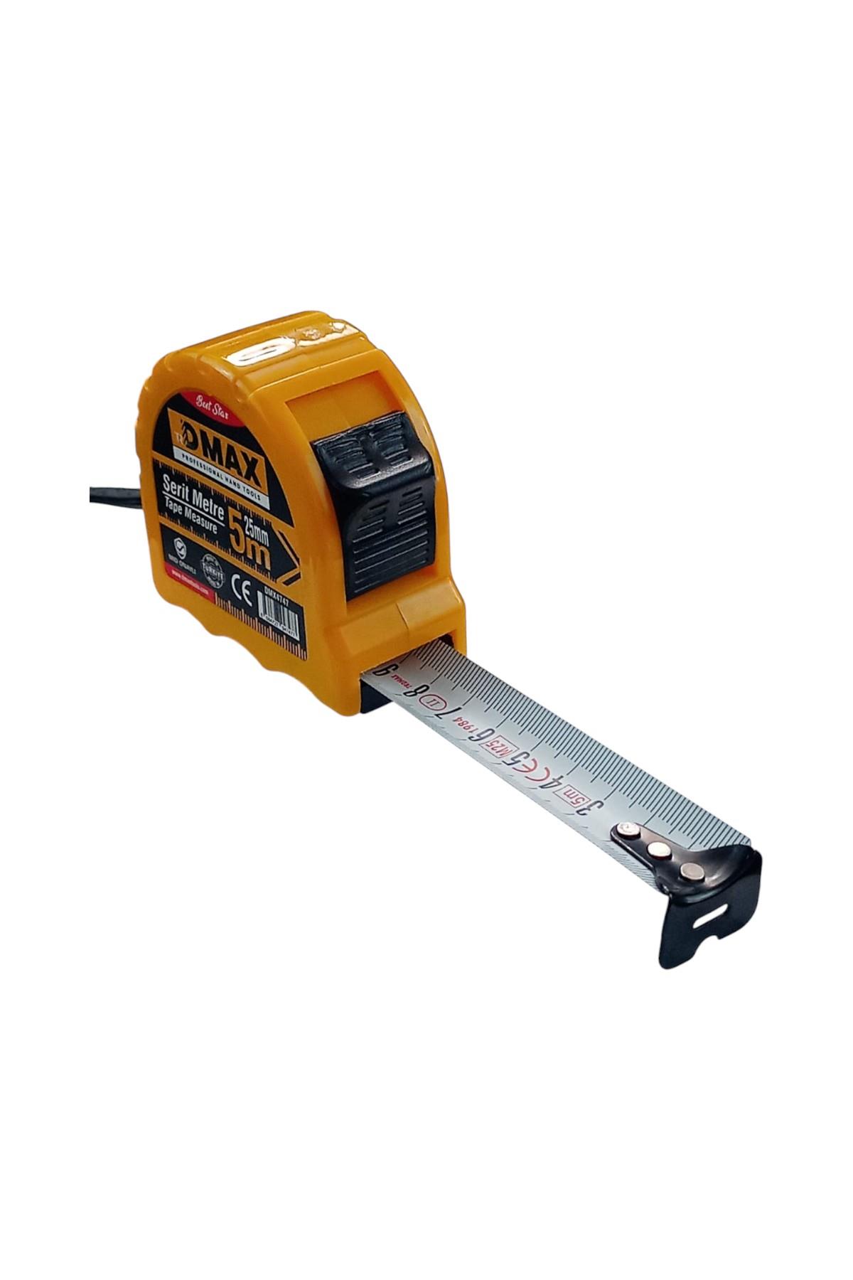 Otomatik Şerit Çelik Metre-5 Metre