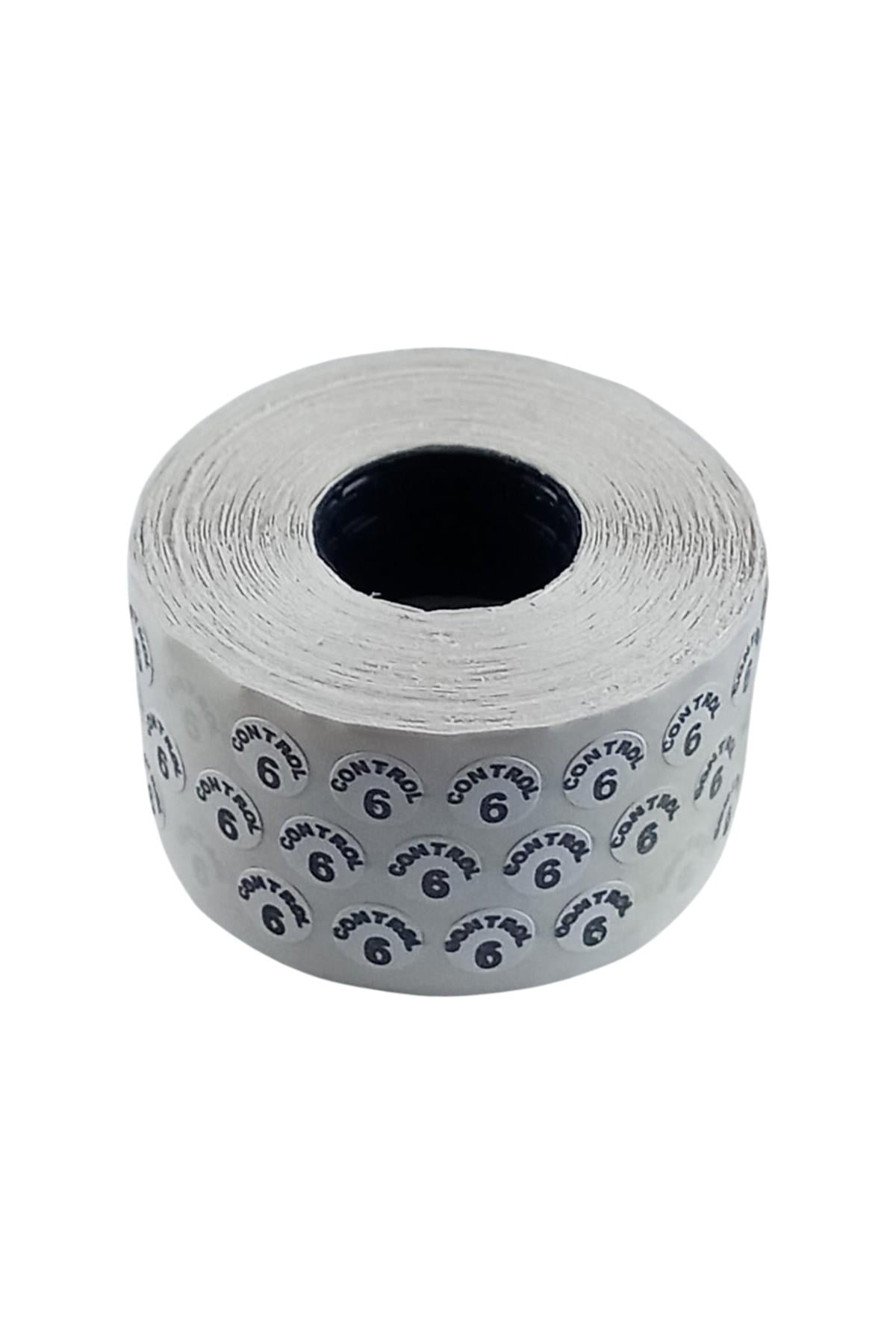 Numaralı Kontrol Etiket 6 No-5000'Lik