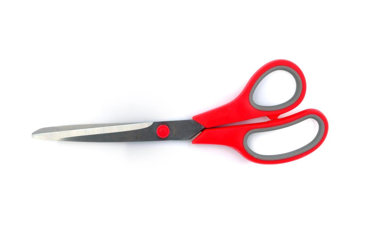 Plastik Saplı Karton Makası-9 No