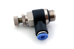 Hava Hortum Hız Ayarlı Dirsek 1/4X4