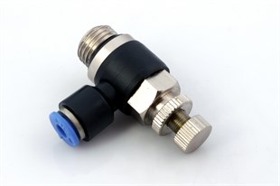 Hava Hortum Hız Ayarlı Dirsek 1/4X4