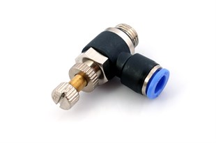 Hava Hortum Hız Ayarlı Dirsek 1/4X8