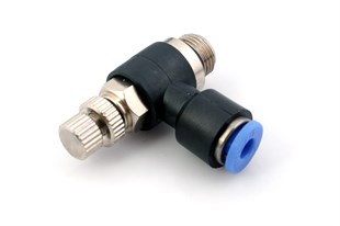 Hava Hortum Hız Ayarlı Dirsek 1/8X4