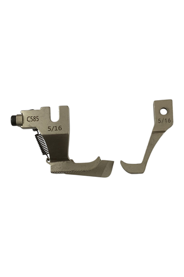 Çift Pabuç Düz Makine Sağ tırnakli Çima Ayak-8mm