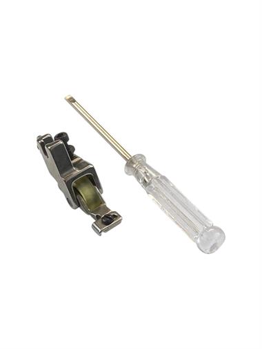 Düz Makine Kauçuk Tekerli Ayarlı Gizli Fermuar Ayak