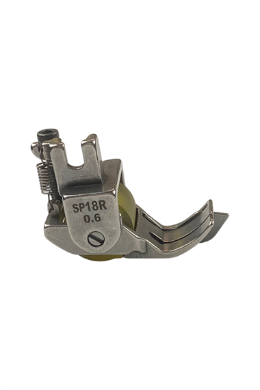 Düz Makine Kauçuk Tekerli Sağ Tırnaklı Çima Ayak-6.4mm