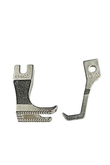 Çift Pabuç Dikiş Makine Çiftli Fermuar Ayak Takım