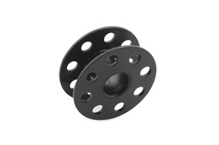 Düz Makine Siyah Delikli Masura- Kelley