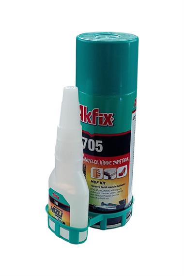 Akfix-705 Hızlı Mdf Yapıştırıcı-200ml-50gr