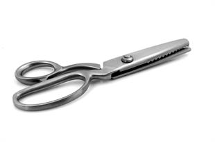 Metal Saplı Sülfüle Makas