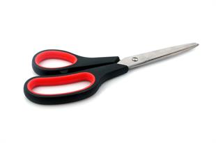 Plastik Saplı Karton Makası-8 No