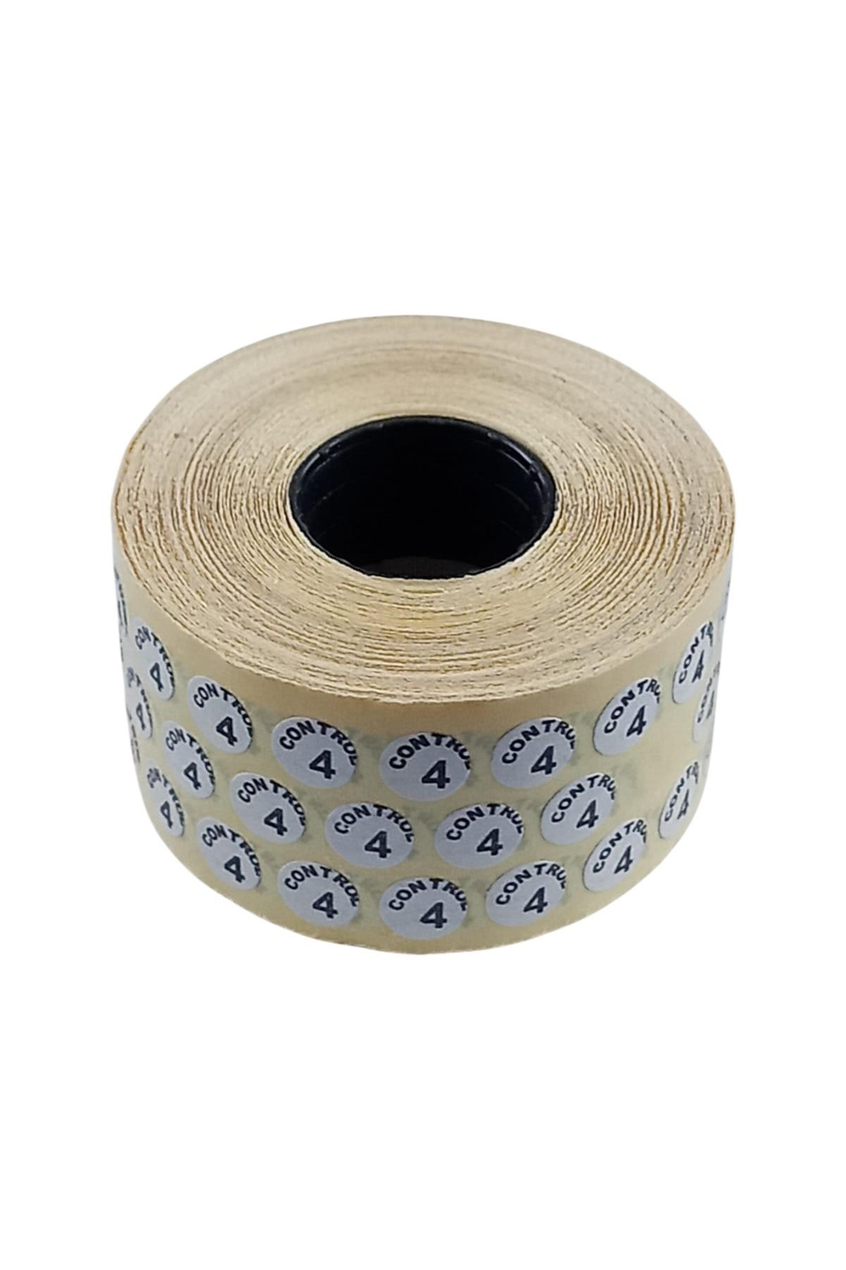Numaralı Kontrol Etiket 4 No-5000'Lik