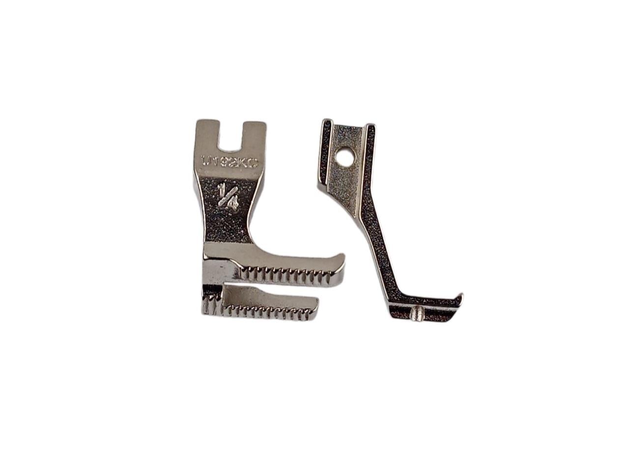 Çift Papuç Düz Makine Fitil Ayak Takımı-6mm