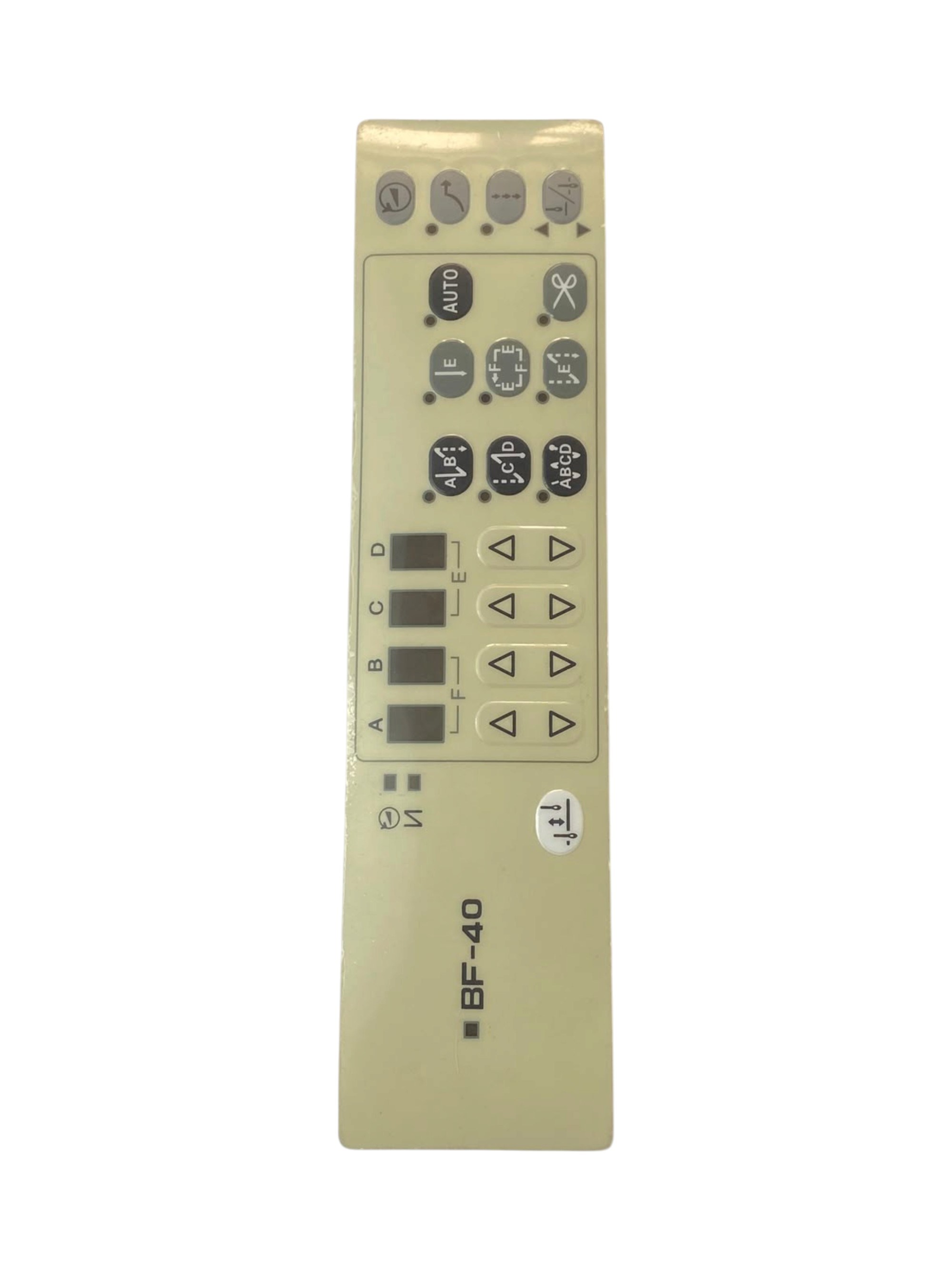 Brother 737 Bf-40 Düz Makine Ekran Etiketi