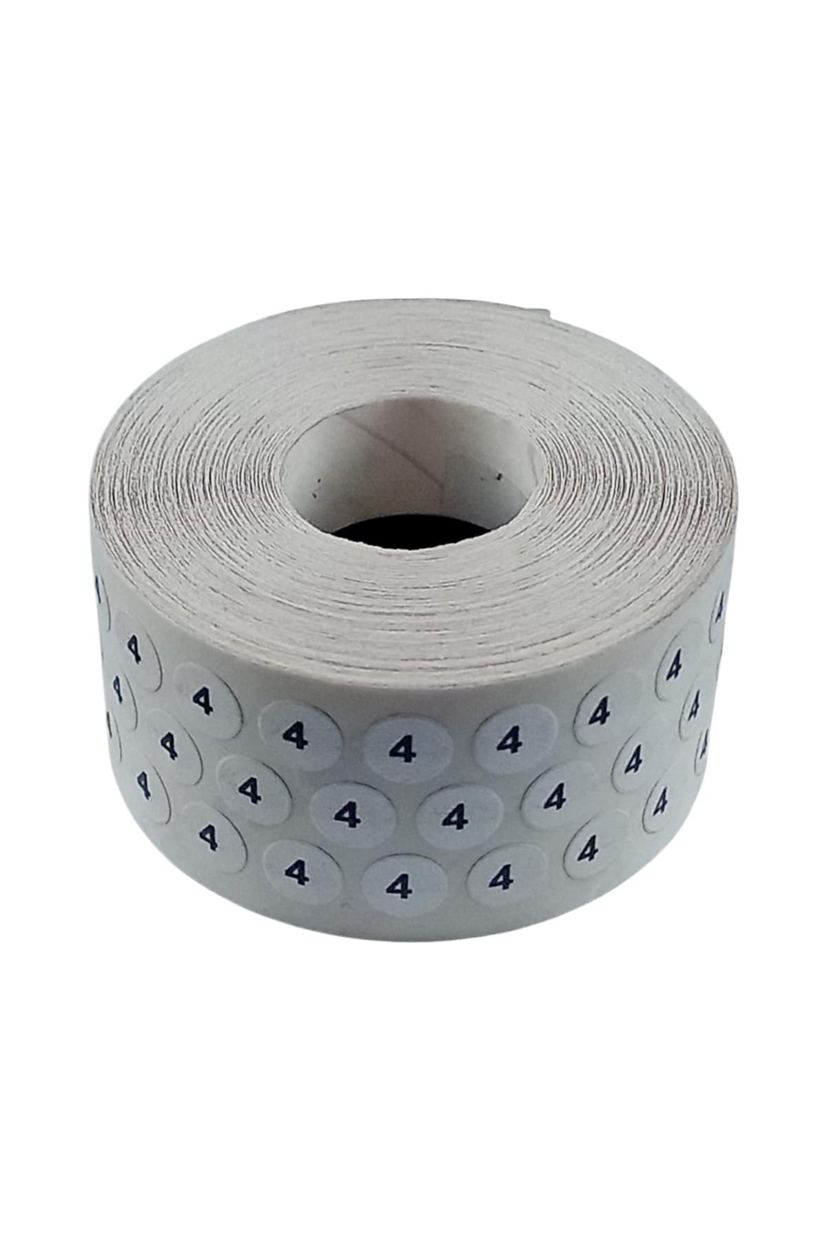 Numaralı Etiket 4 No-5000'Lik