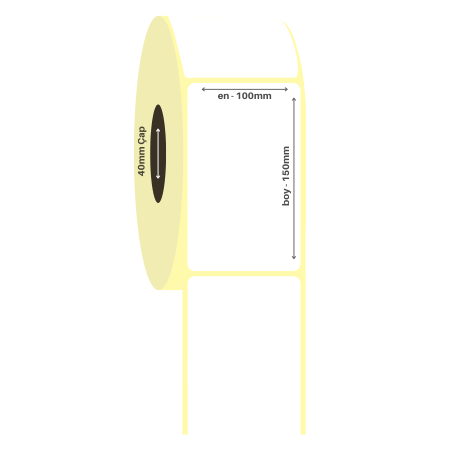 Barkod Etiket-150X100-250'Lik