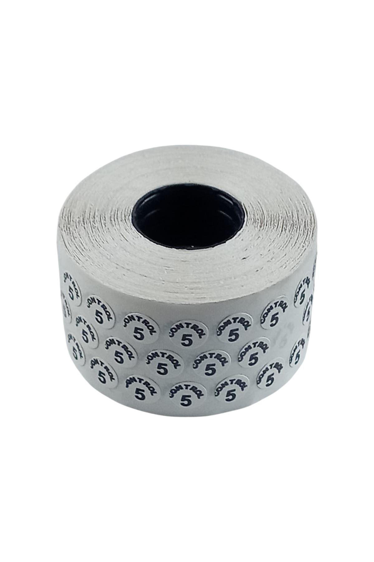 Numaralı Kontrol Etiket 5 No-5000'Lik