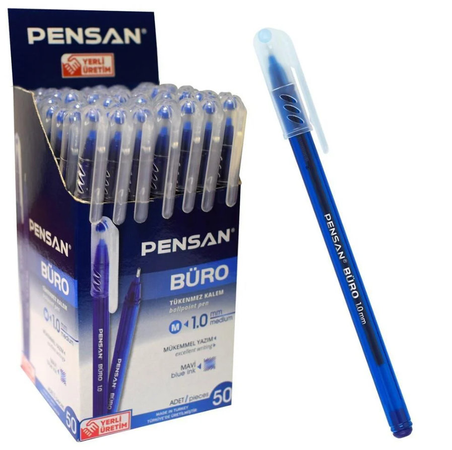 Pensan Tükenmez Kalem-Mavi