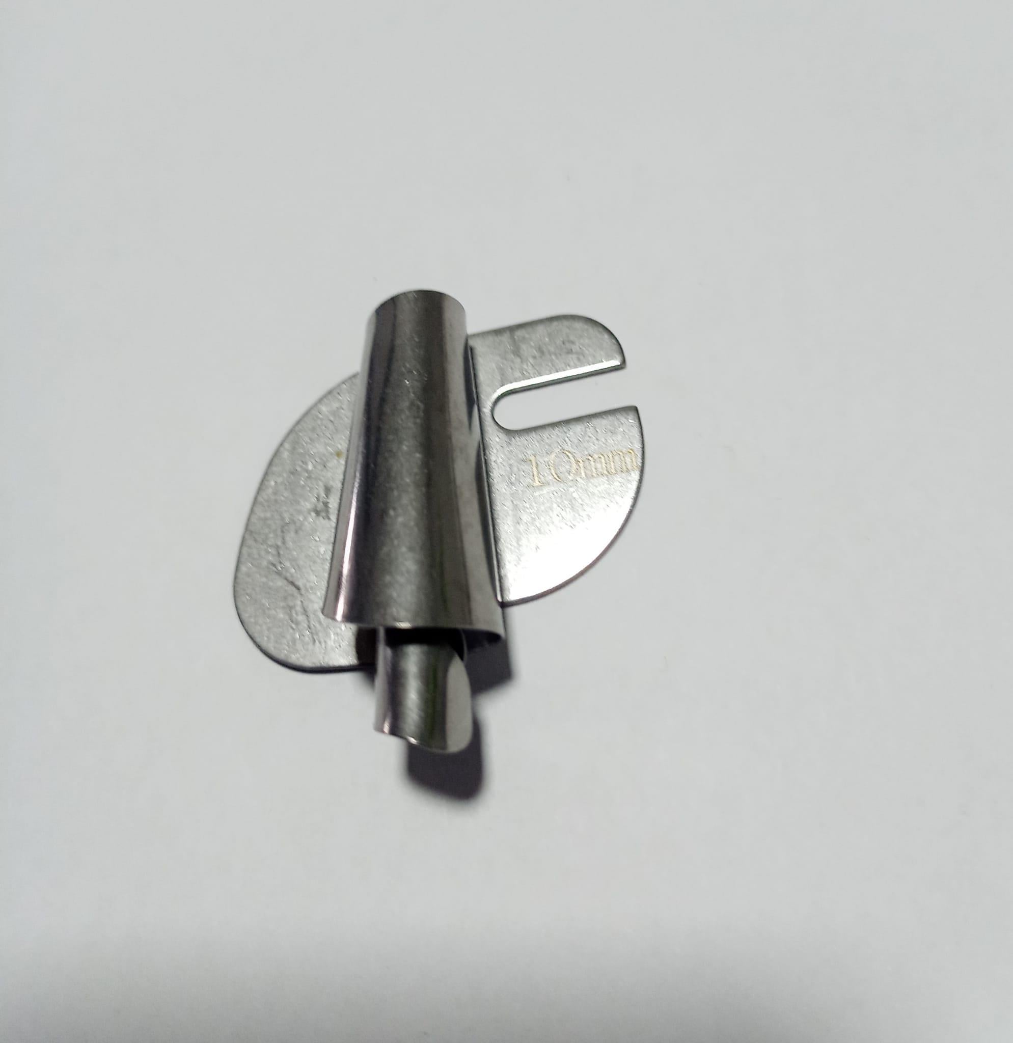 Düz Makine Plakaya Takılan Etek Kıvırma Aparası