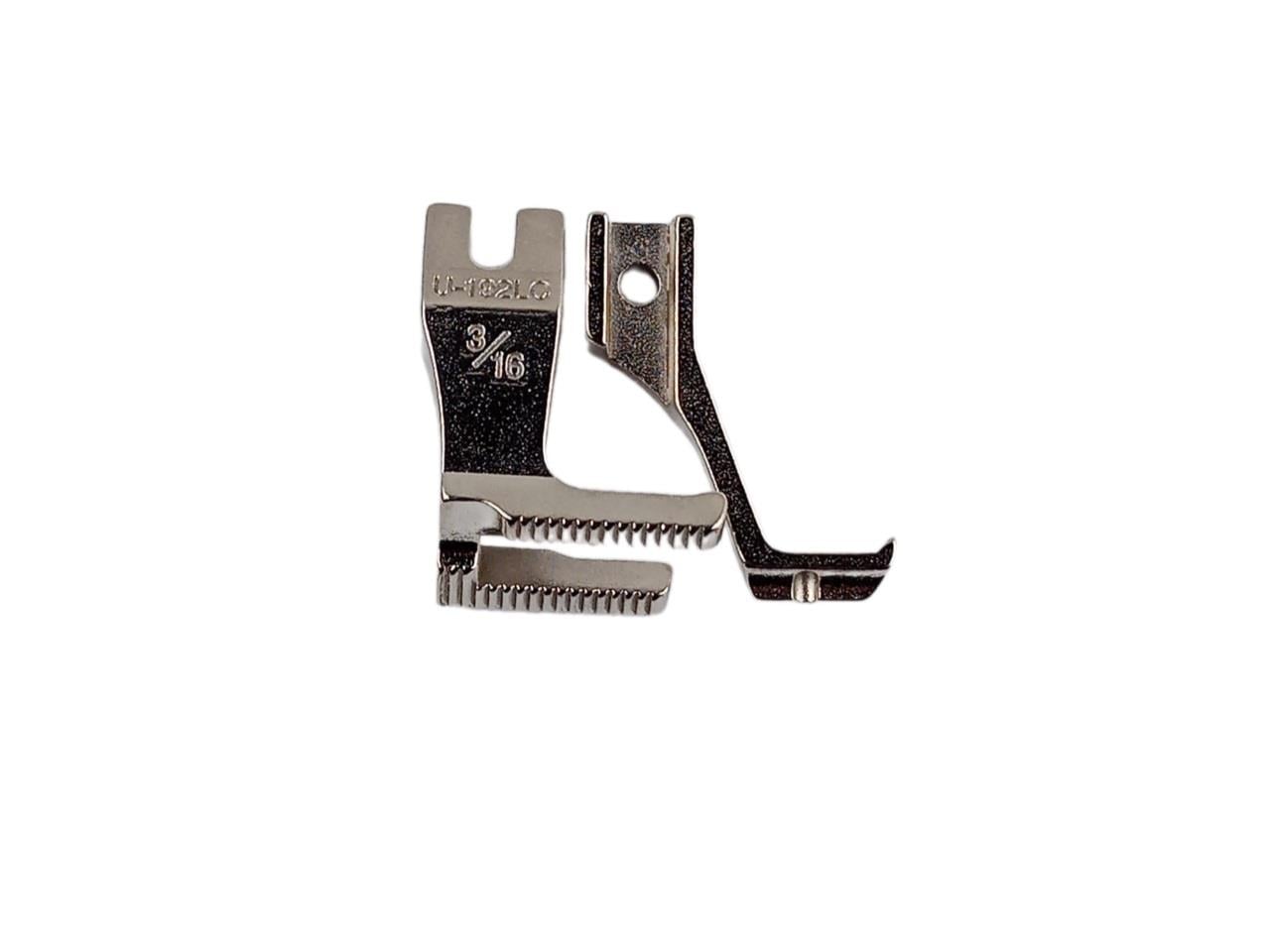 Çift Papuç Düz Makine Fitil Ayak Takımı-5mm