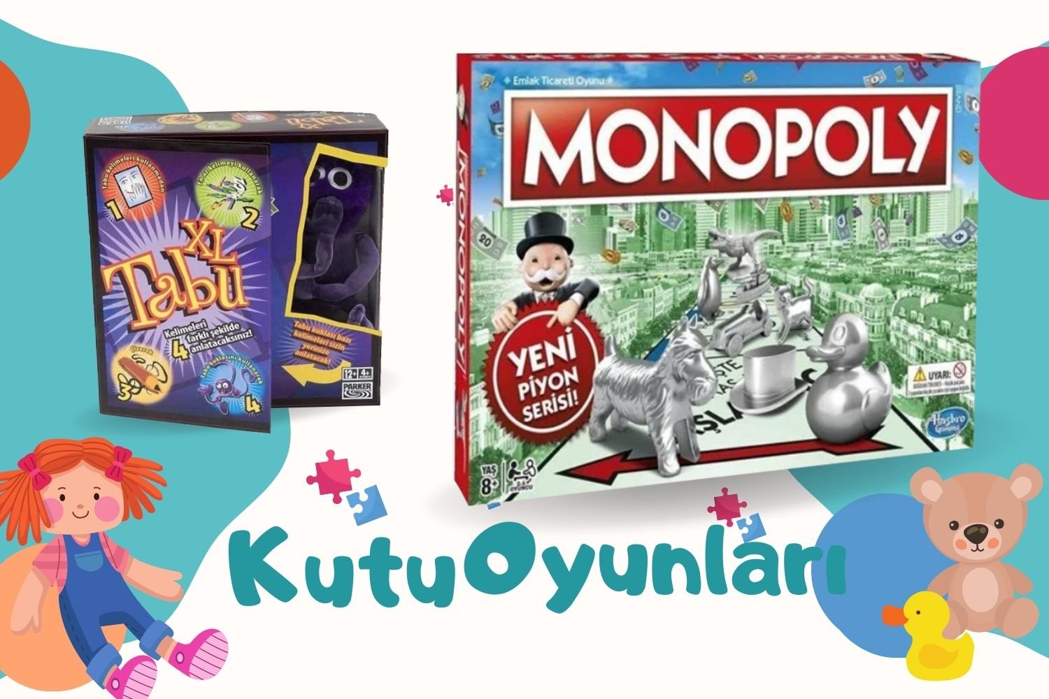 Çocuklar İçin Kutu Oyunları