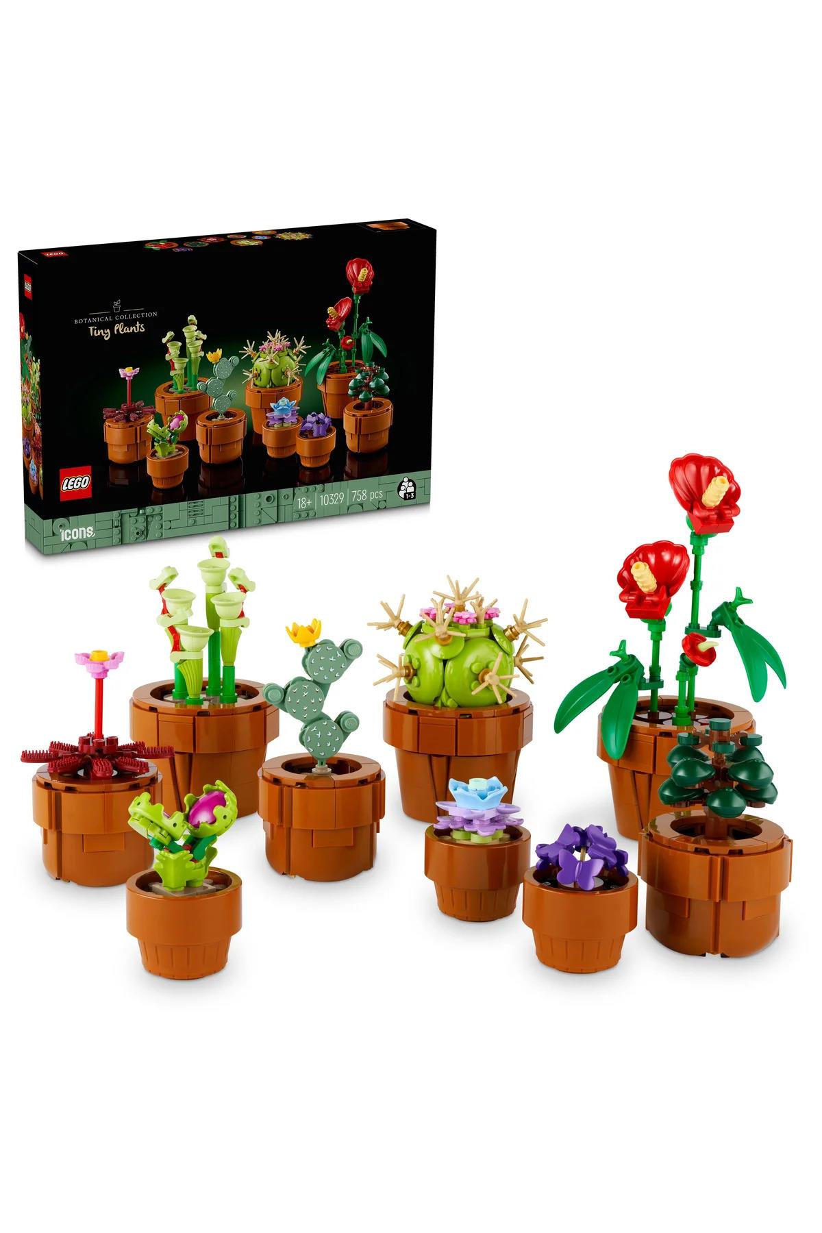 ® Botanicals Minik Bitkiler 10329 - 18+ Yaratıcı Model Yapım Seti (758Parça)-Lego