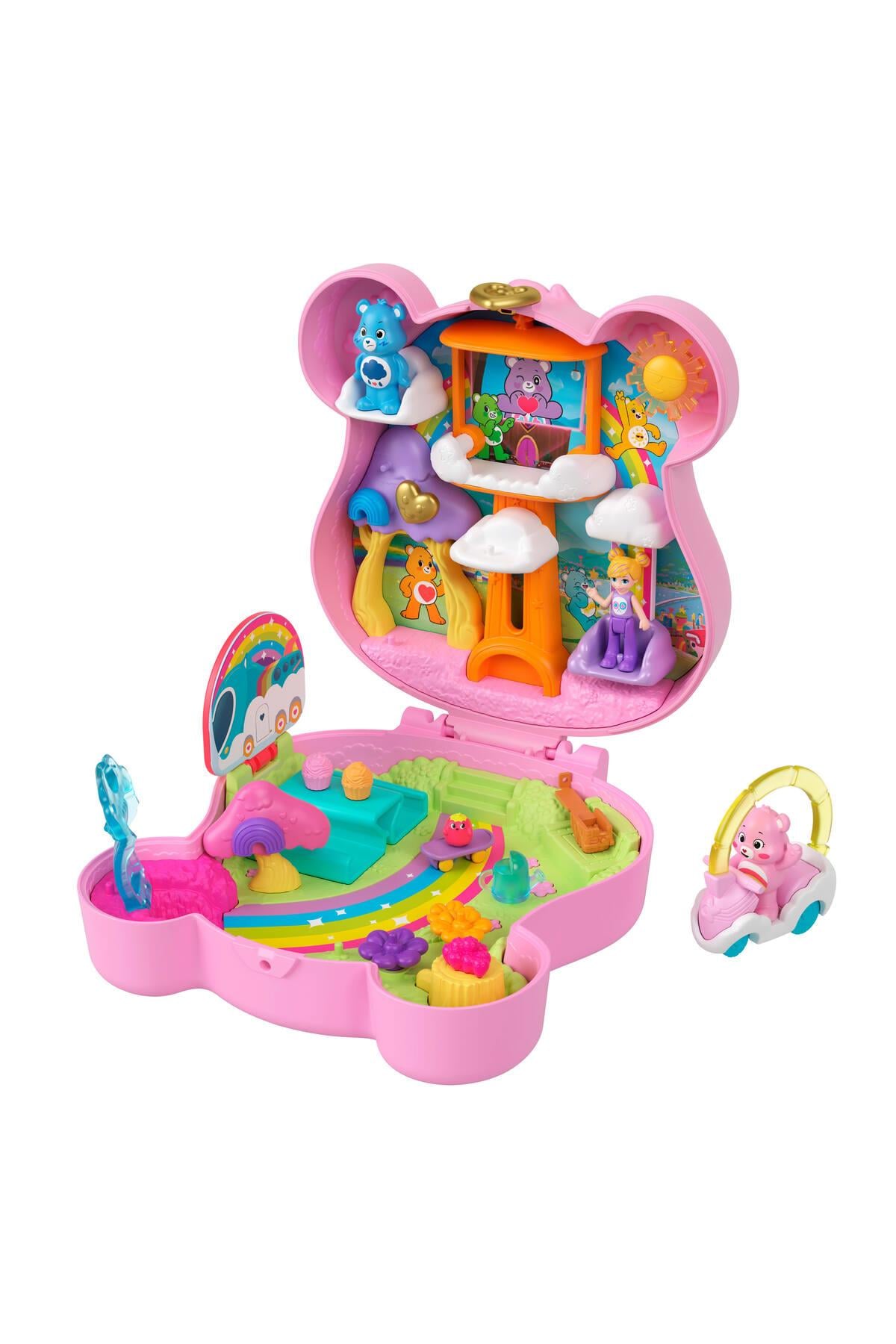 ™ Care Bears Mikro Oyun Seti, oyuncak araba ve temalı aksesuarlar JCC14-Çeşitli Figürler