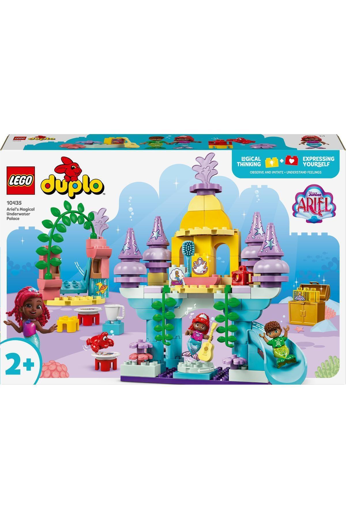 ® DUPLO® | Disney Ariel’in Sihirli Su Altı Sarayı 10435 - Çocuklar için Yapım Seti (116 Parça)-Lego